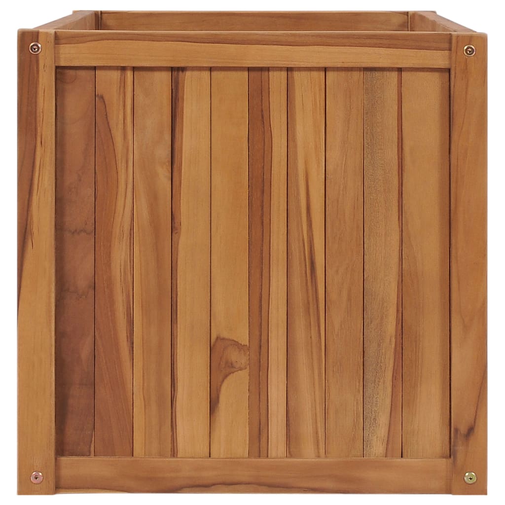 Letto Rialzato 100x50x50 cm in Legno Massello di Teak - homemem39
