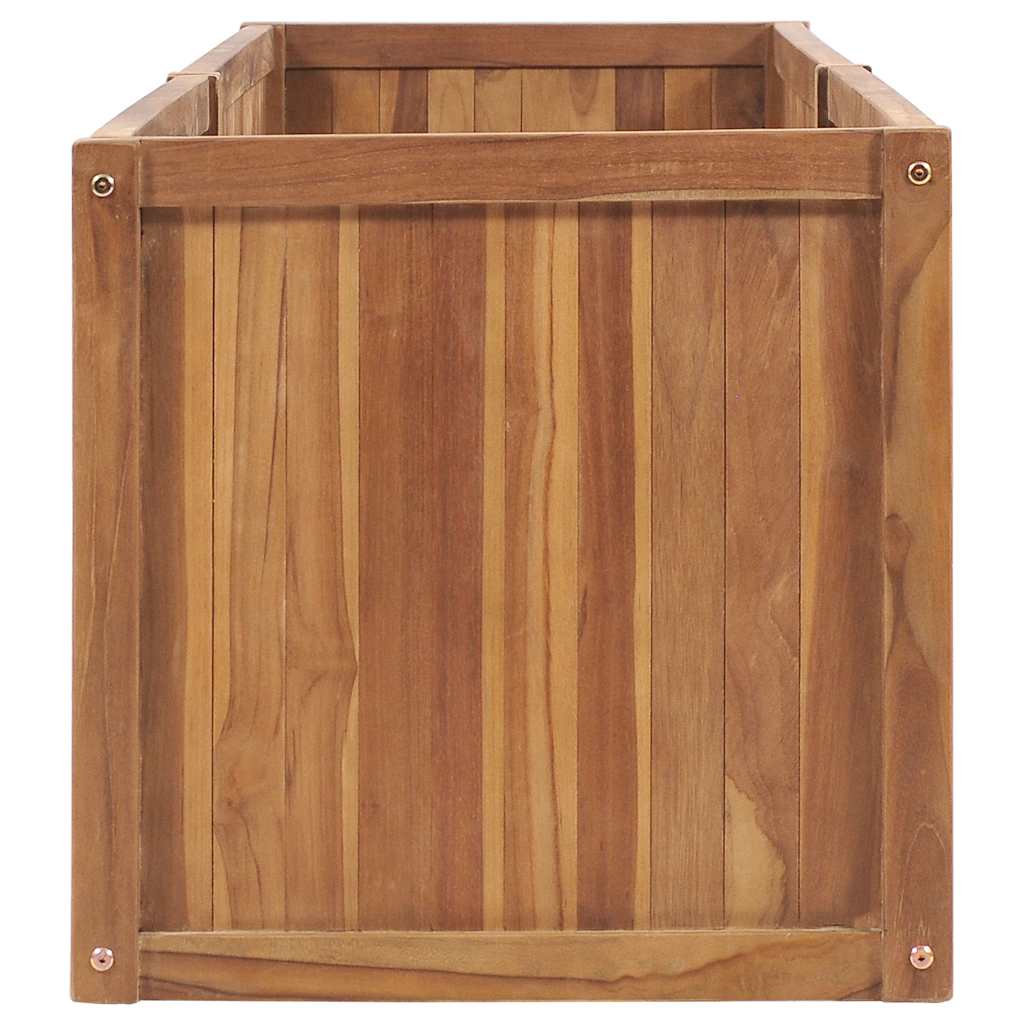 Letto Rialzato in legno massello di teak
