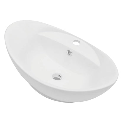 Set Mobili da Bagno 2 pz Ceramica Rovere | homemem39