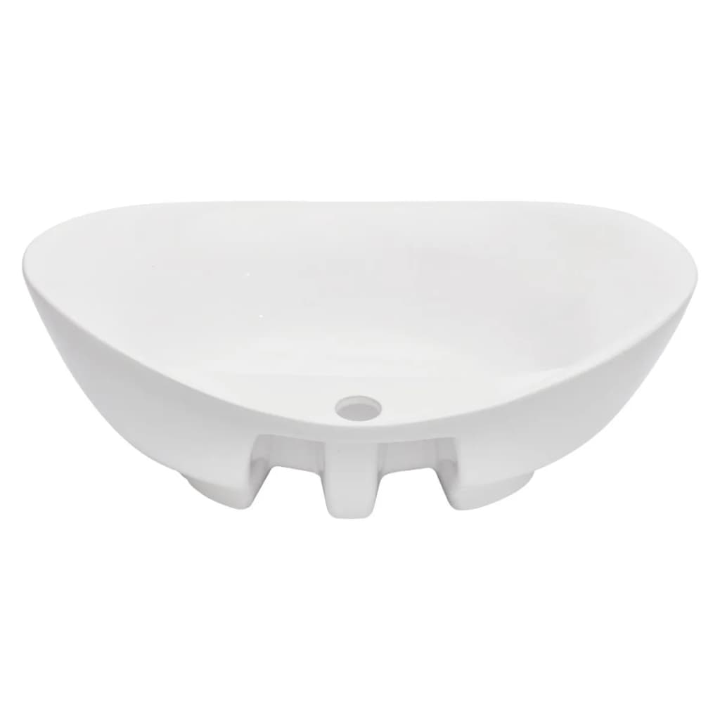 Set Mobili da Bagno 2 pz Ceramica Rovere | homemem39