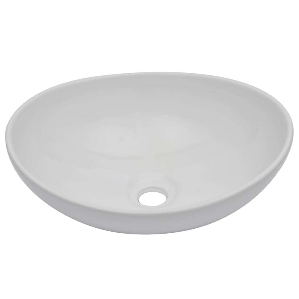 Set Mobili da Bagno 2 pz Ceramica Grigio | homemem39