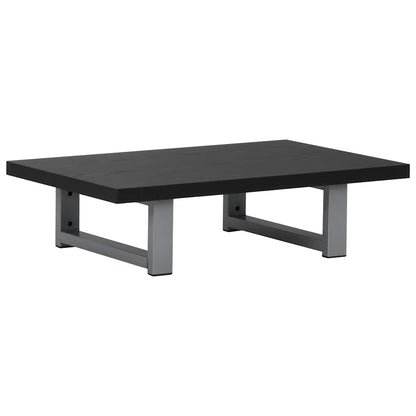 Set Mobili da Bagno 2 pz Ceramica Nero