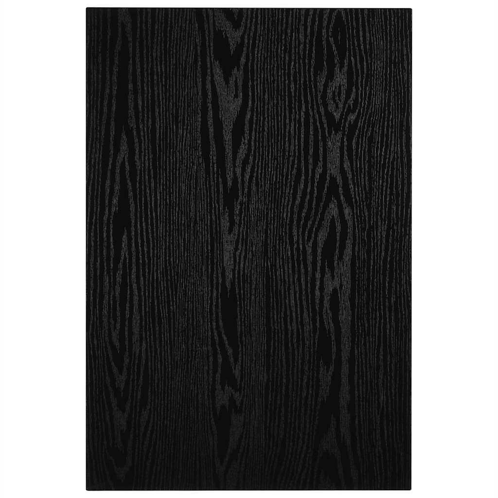 Set Mobili da Bagno 2 pz Ceramica Nero