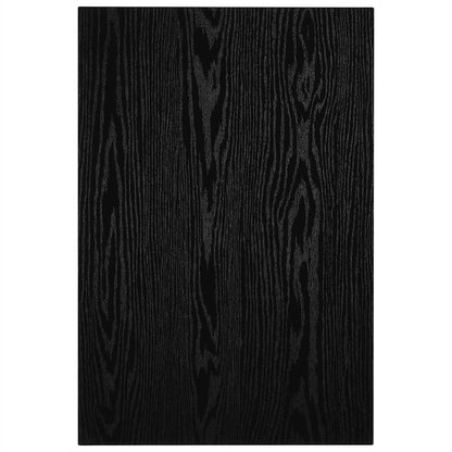 Set Mobili da Bagno 2 pz Ceramica Nero