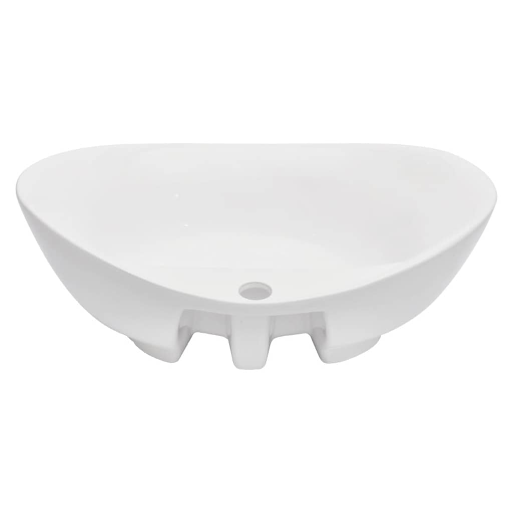 Set Mobili da Bagno 2 pz Ceramica Nero