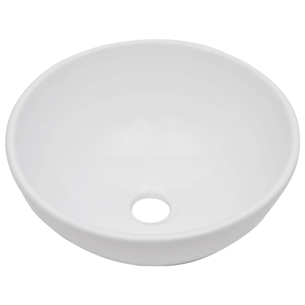 Set Mobili da Bagno 2 pz Ceramica Nero