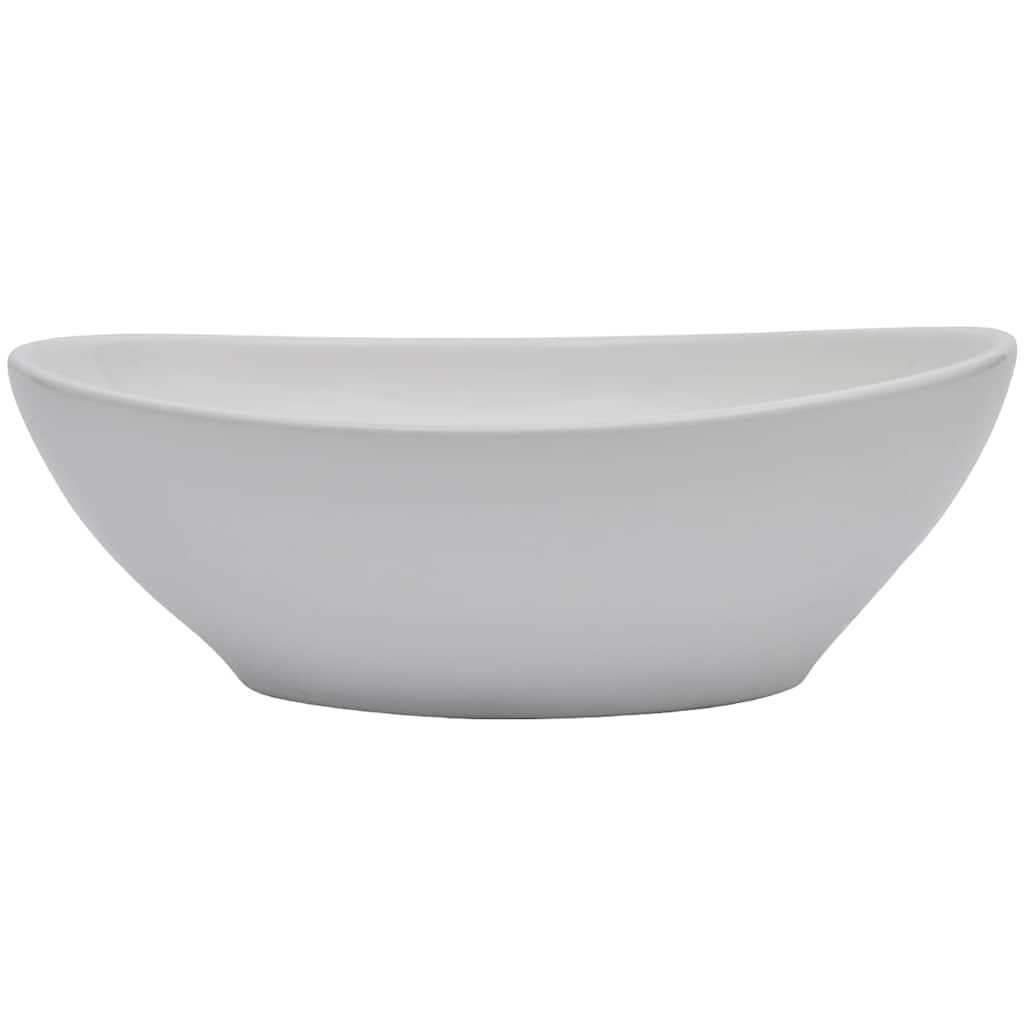 Set Mobili da Bagno 2 pz Ceramica Bianco