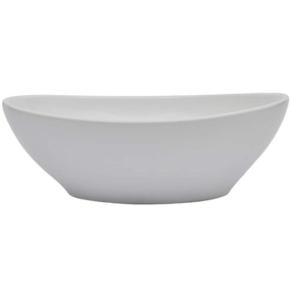 Set Mobili da Bagno 2 pz Ceramica Bianco