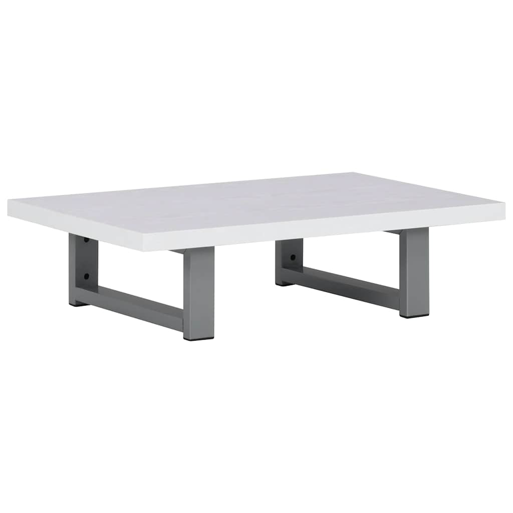 Set Mobili da Bagno 2 pz Ceramica Bianco