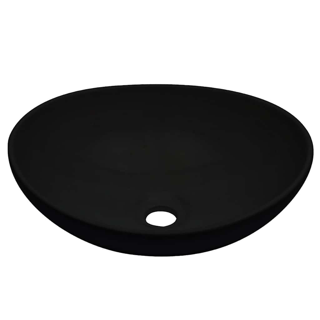 Set Mobili da Bagno 2 pz Ceramica Bianco
