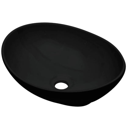 Set Mobili da Bagno 2 pz Ceramica Bianco