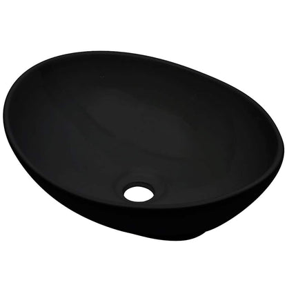 Set Mobili da Bagno 2 pz Ceramica Bianco