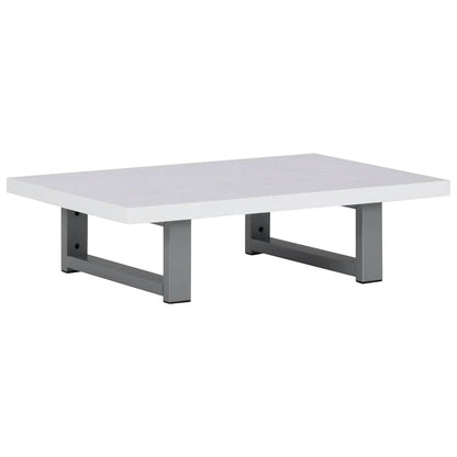 Set Mobili da Bagno 2 pz Ceramica Bianco