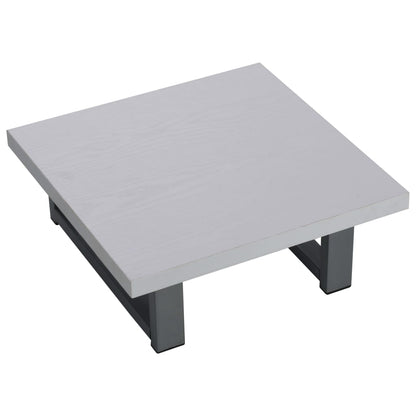 Set Mobili da Bagno 2 pz Ceramica Bianco