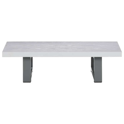 Set Mobili da Bagno 2 pz Ceramica Bianco