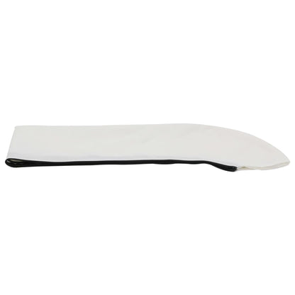Bimini di Prua con Tendalino a 3 Archi Bianco 183x160x137 cm | homemem39