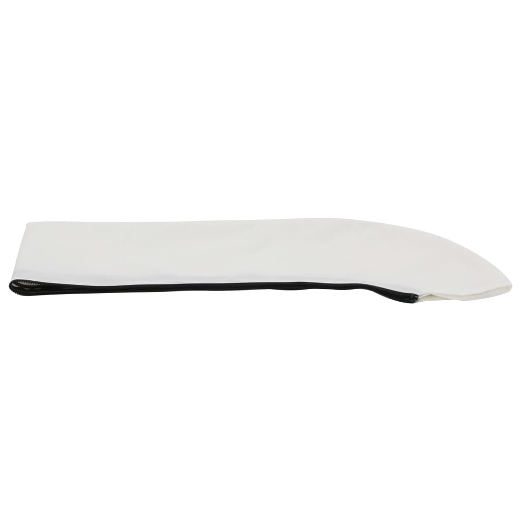 Bimini di Prua con Tendalino a 3 Archi Bianco 183x180x137 cm | homemem39