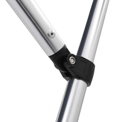 Bimini di Prua con Tendalino a 3 Archi Blu 183x180x137 cm - homemem39