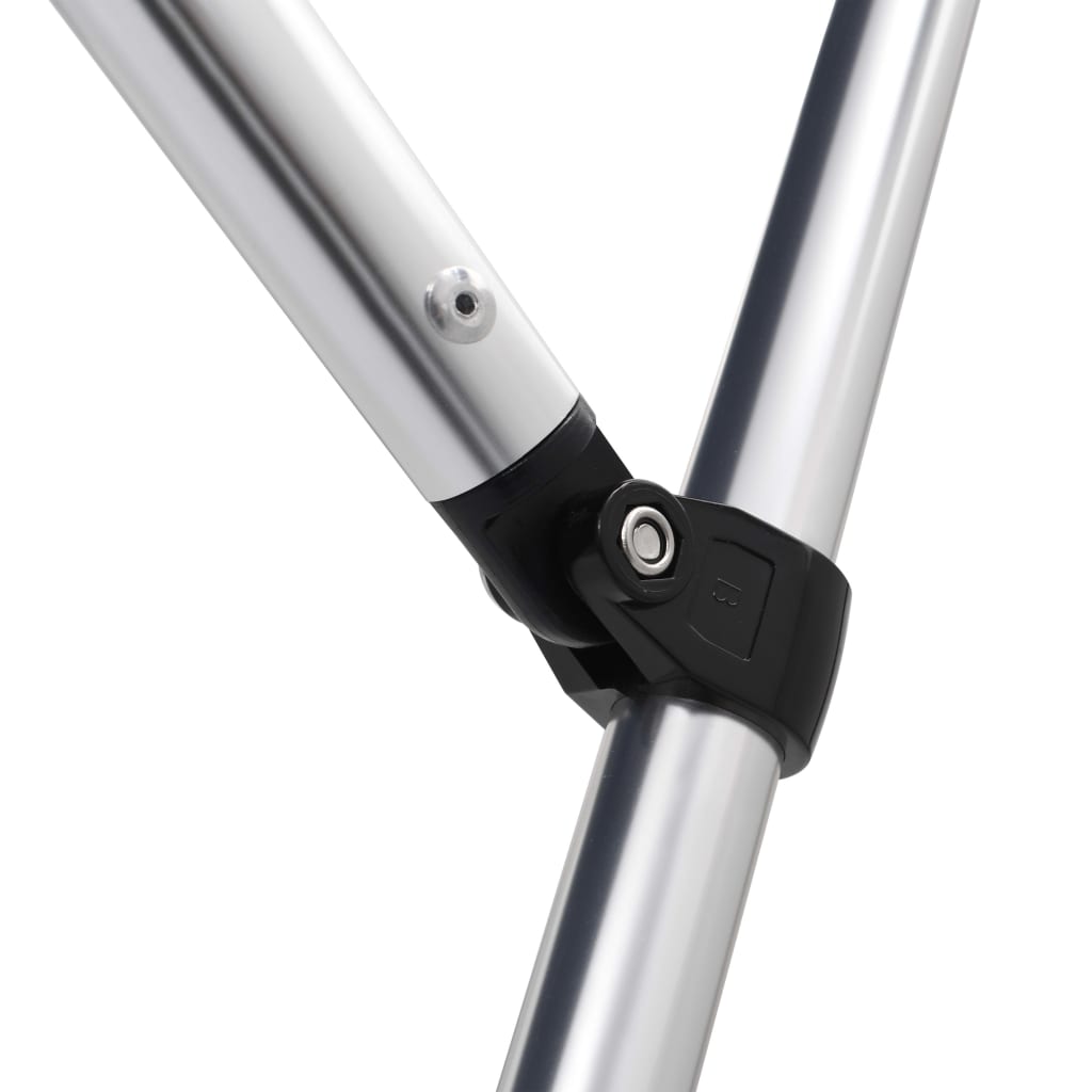 Bimini di Prua con Tendalino a 4 Archi Blu 243x180x137 cm - homemem39