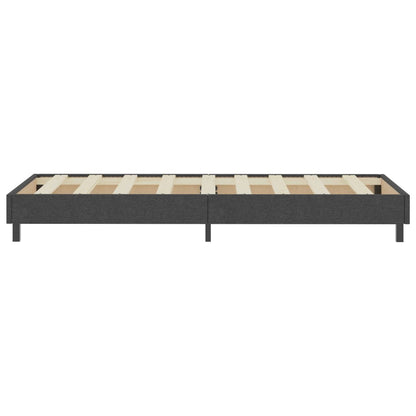 Letto a Molle Grigio in Tessuto 90x200 cm | homemem39