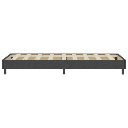 Letto a Molle Grigio in Tessuto 100x200 cm | homemem39