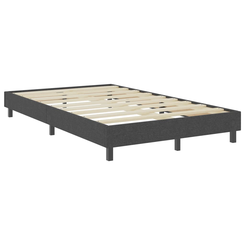 Letto a Molle Grigio in Tessuto 120x200 cm | homemem39