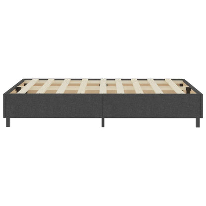 Letto a Molle Grigio in Tessuto 120x200 cm | homemem39