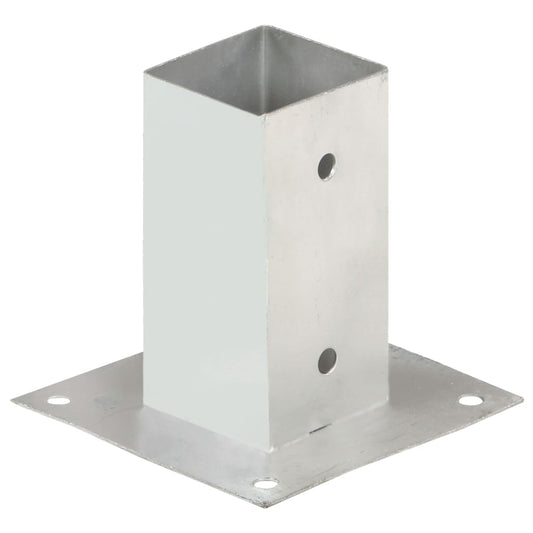 Ancoraggi Pali 4 pz in Metallo Zincato 71 mm | homemem39