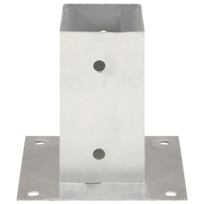 Ancoraggi Pali 4 pz in Metallo Zincato 71 mm - homemem39