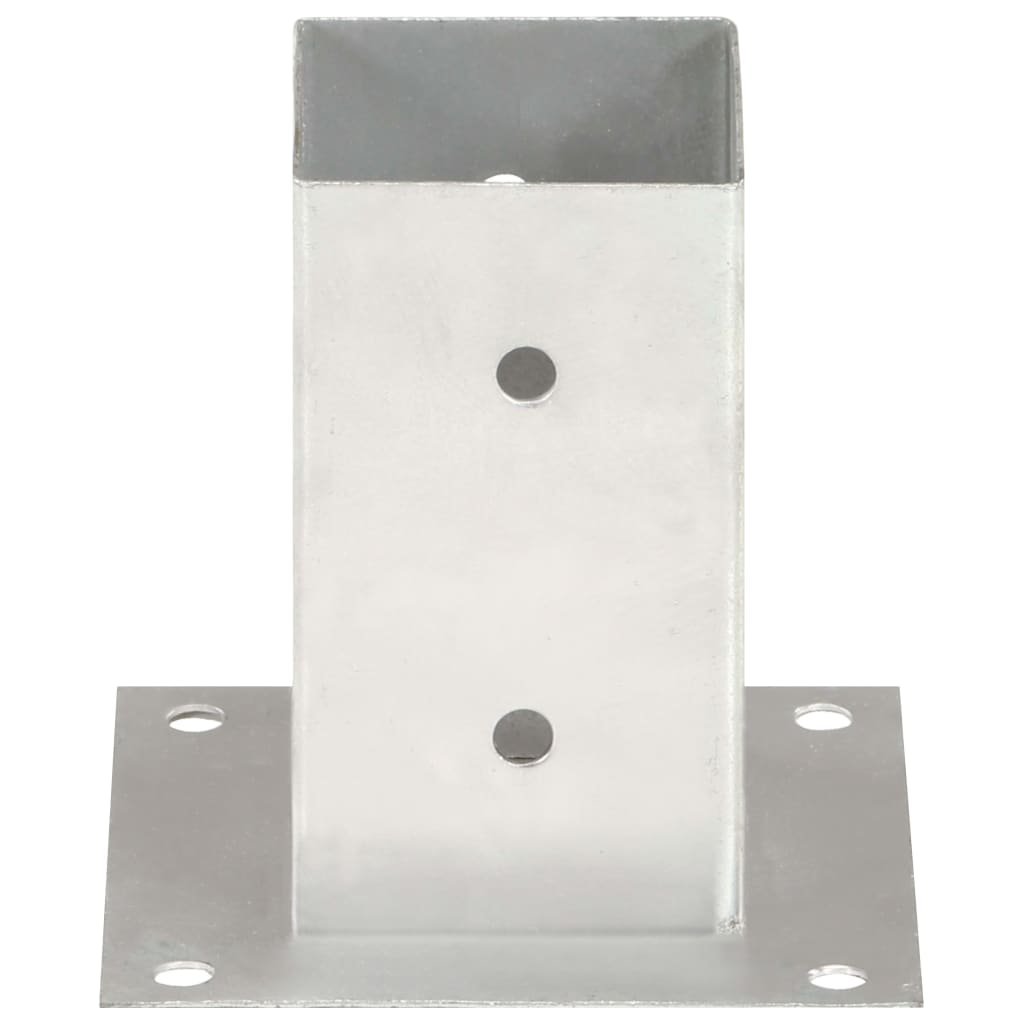 Ancoraggi Pali 4 pz in Metallo Zincato 81 mm | homemem39