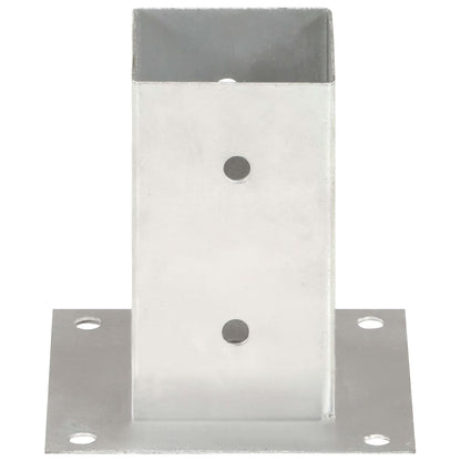 Ancoraggi Pali 4 pz in Metallo Zincato 81 mm | homemem39