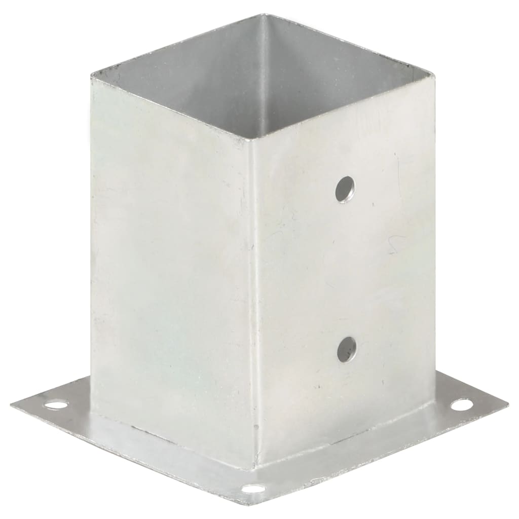 Ancoraggi Pali 4 pz in Metallo Zincato 101 mm | homemem39