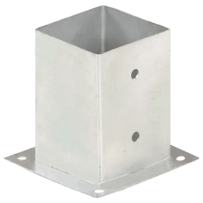 Ancoraggi Pali 4 pz in Metallo Zincato 101 mm | homemem39