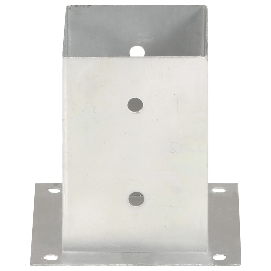 Ancoraggi Pali 4 pz in Metallo Zincato 101 mm | homemem39