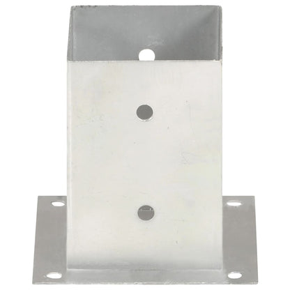Ancoraggi Pali 4 pz in Metallo Zincato 101 mm | homemem39
