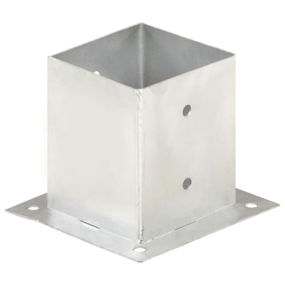 Ancoraggi Pali 4 pz in Metallo Zincato 121 mm | homemem39