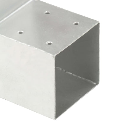 Connettore per Pali a Forma di L in Metallo Zincato 71x71 mm | homemem39