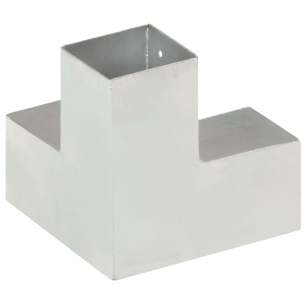 Connettore per Pali a Forma di Y in Metallo Zincato 81x81 mm | homemem39
