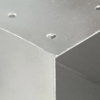 Connettore per Pali a Forma di X in Metallo Zincato 81x81 mm | homemem39