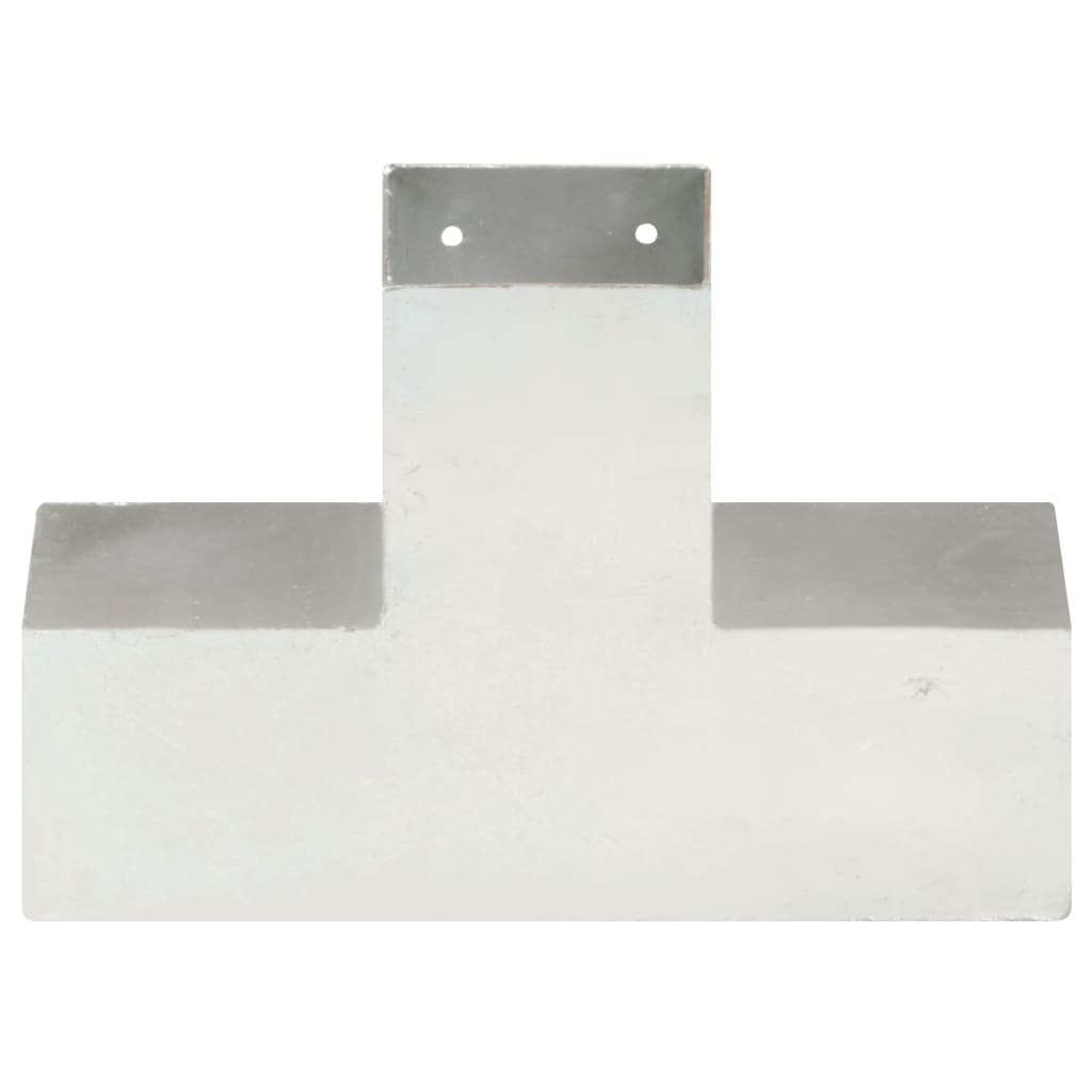Connettore per Pali a Forma di X in Metallo Zincato 91x91 mm | homemem39