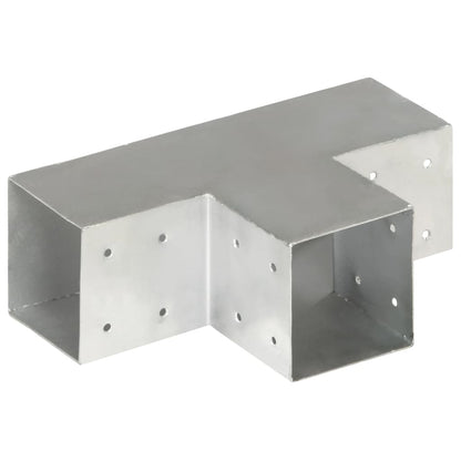 Connettore per Pali a Forma di T in Metallo Zincato 101x101 mm | homemem39