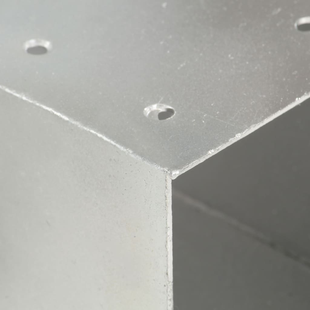 Connettori Pali a Forma di Y 4 pz in Metallo Zincato 101x101 mm | homemem39
