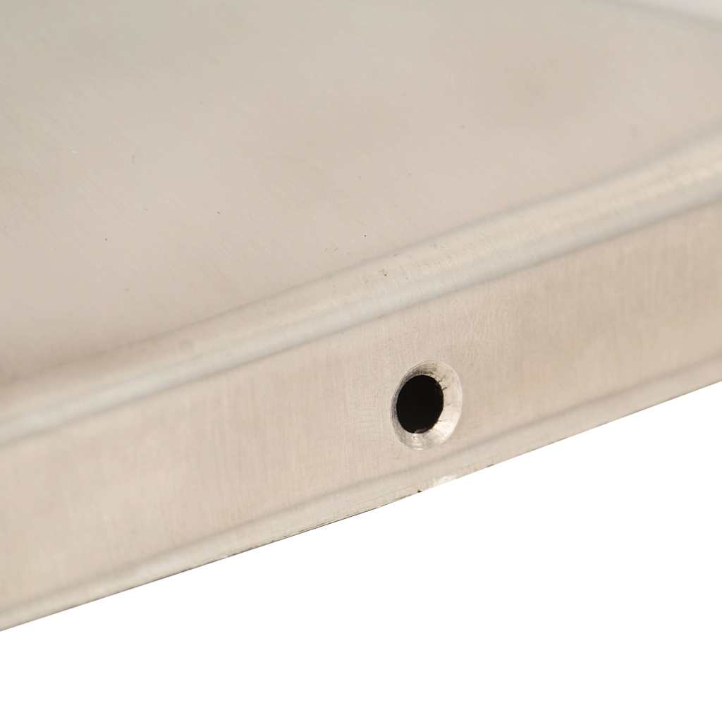 Tappi per Pali a Piramide 6 pz in Acciaio Inox 101x101 mm | homemem39
