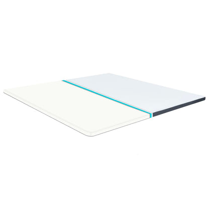 Protezione per Materasso a Molle Insacchettate 200x200x5 cm Morbidezza Media - homemem39