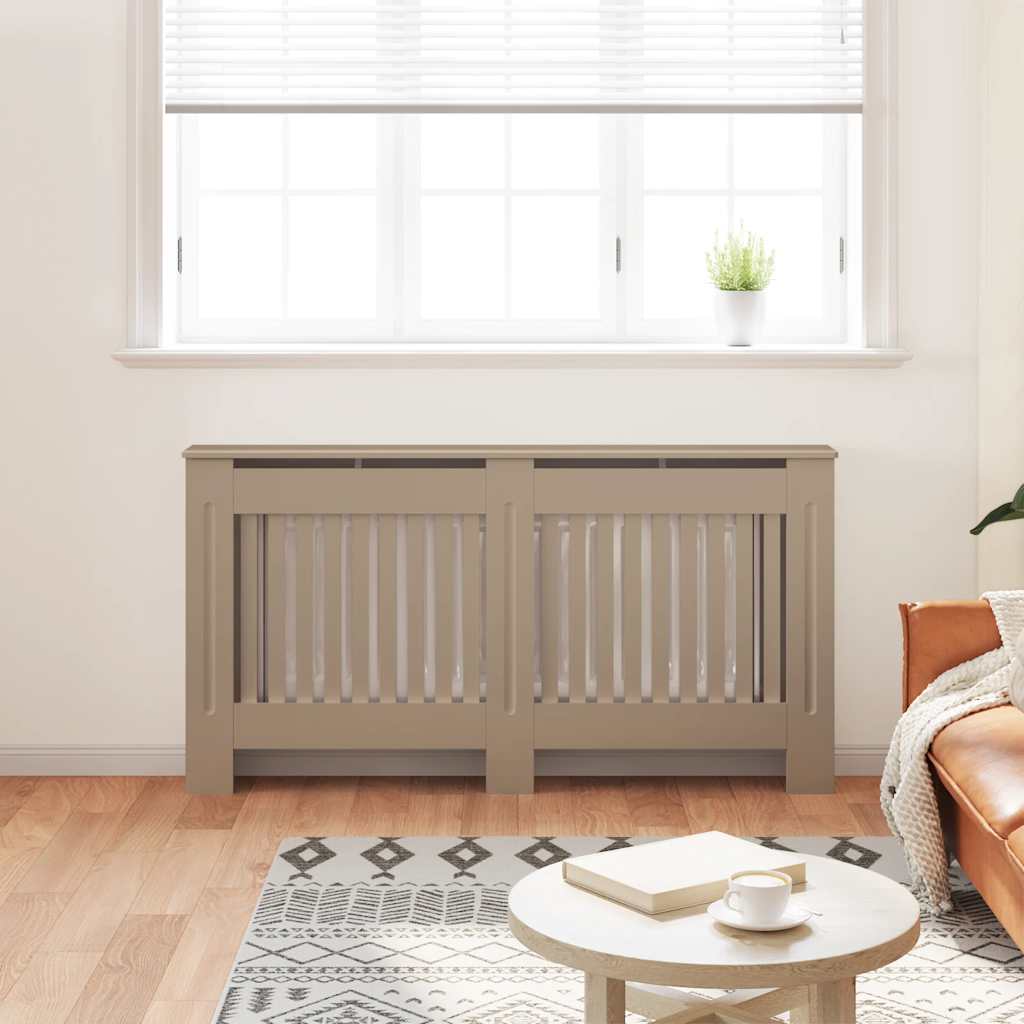 Copertura per Radiatore 152x19x81,5 cm in MDF - homemem39