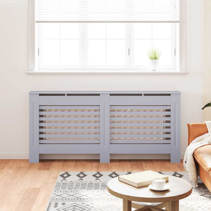 Copertura per Radiatore Antracite 172x19x81,5 cm in MDF - homemem39