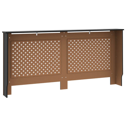 Copertura per Radiatore Nera 172x19x81 cm in MDF - homemem39