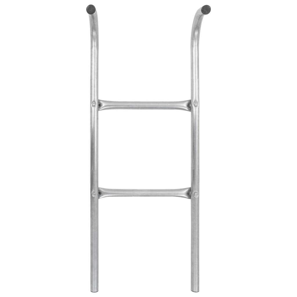 Scaletta per Trampolino Elastico 2 Gradini in Acciaio Argento 102,6 cm | homemem39