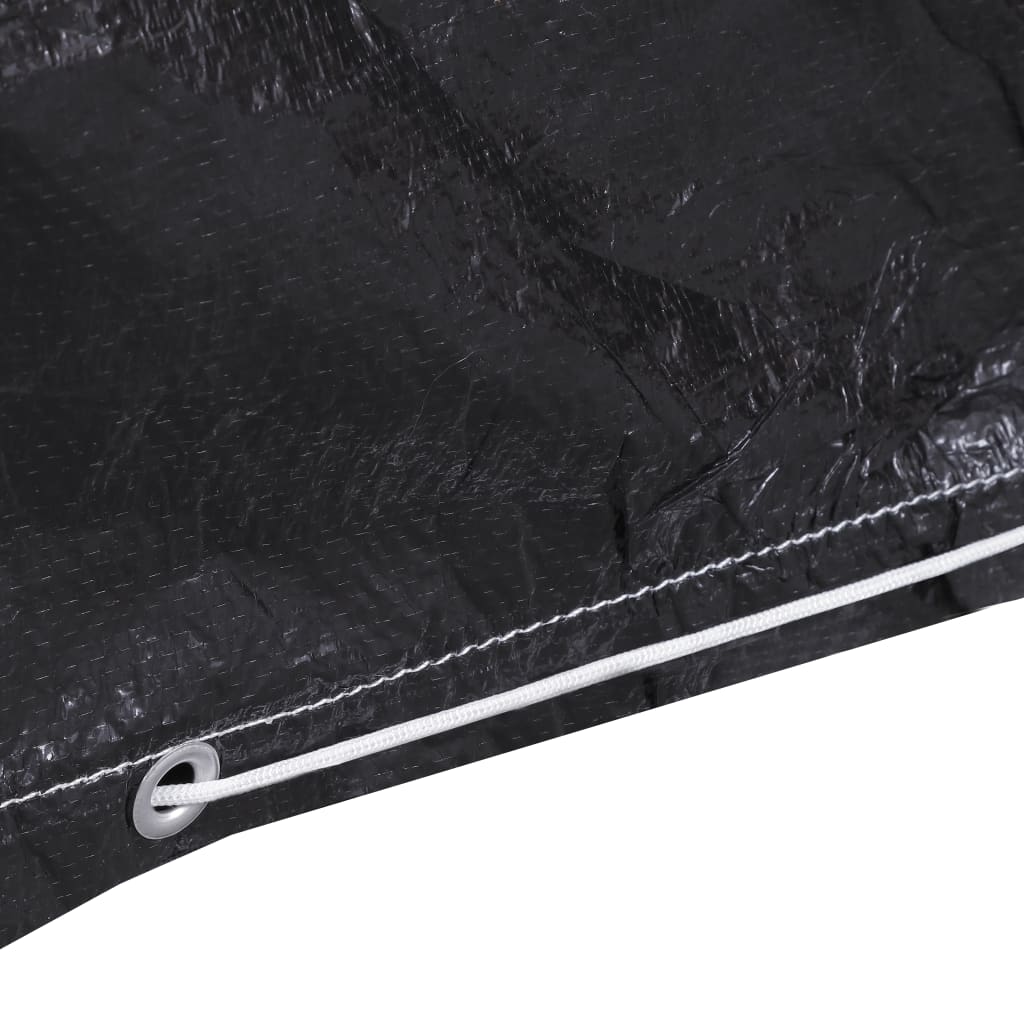 Telo di Copertura per Dondolo 10 Occhielli 2 Zip 255x145x170 cm | homemem39