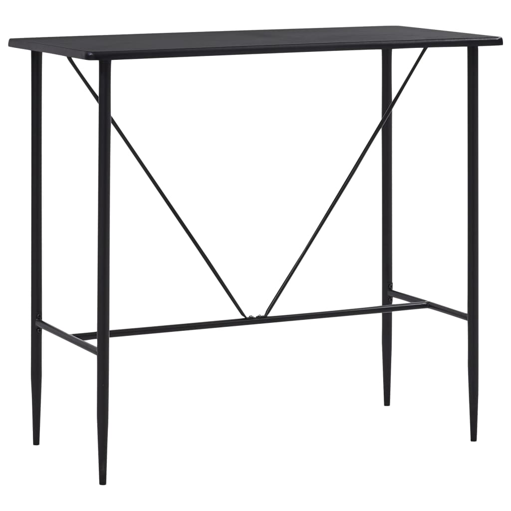 Set da Bar 5 pz in Plastica Nero - homemem39